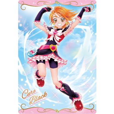 プリキュア　カード⑲ BANDAI（バンダイ） No.07 キュアブラック/美墨なぎさ SR (2811135