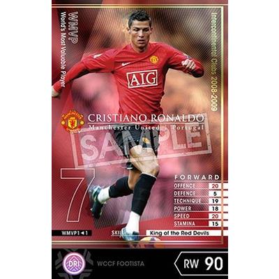 Wccf Footista Footista 変換済み 08 09 Wmvp1 クリスティアーノ ロナウド Wccf 08 09 Ru 013 フルアヘッド 通販 Yahoo ショッピング