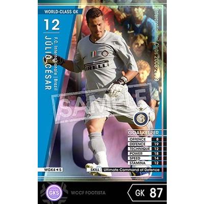 Wccf Footista Footista 変換済み 08 09 Wgk4 ジュリオ セーザル Wccf 08 09 Ru 017 フルアヘッド 通販 Yahoo ショッピング