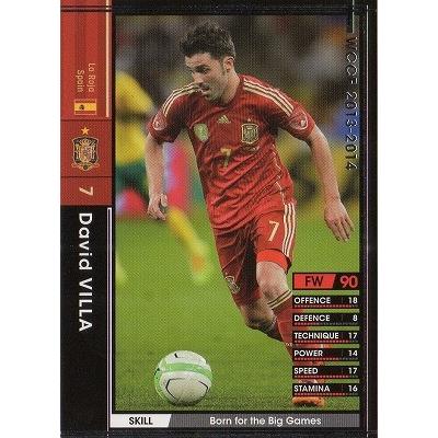 Wccf 13 14 385 ダビド ビジャ Wccf 13 14 385 フルアヘッド 通販 Yahoo ショッピング