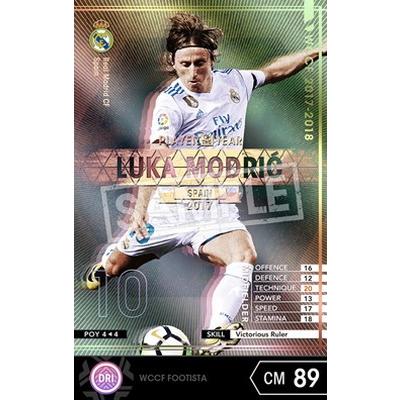 Wccf Footista Footista 変換済み 17 18 Poy 4 ルカ モドリッチ Wccf 17 18 Ru 017 フルアヘッド 通販 Yahoo ショッピング