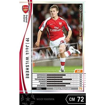 Wccf Footista Footista 変換済み 09 10 Ext ジャック ウィルシャー Wccf F0117 Ex 076 フルアヘッド 通販 Yahoo ショッピング