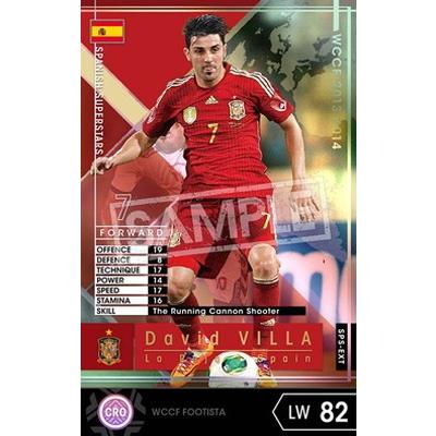 Wccf Footista Footista 変換済み 13 14 Sps Ext ダビド ビジャ Wccf F0117 Ex 198 フルアヘッド 通販 Yahoo ショッピング