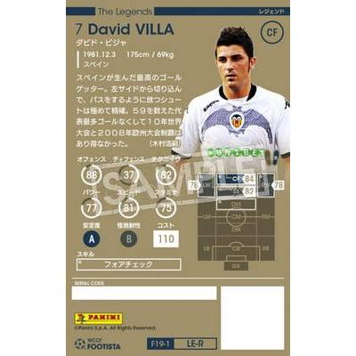 Wccf Footista ランクアップ済み F19 1 Le R ダビド ビジャ 5 Ws Wccf F19ru 1 086 フルアヘッド 通販 Yahoo ショッピング