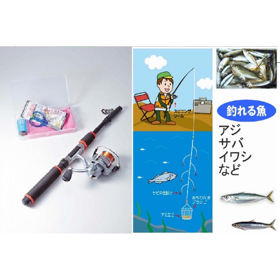 初心者用簡単サビキ釣りセット 015804 : 名入れ・販促屋ホワイト