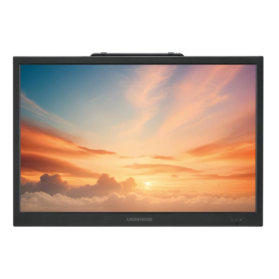 19型バッテリー内蔵ポータブルテレビ DVD対応 (GH-PDTV19A-BK