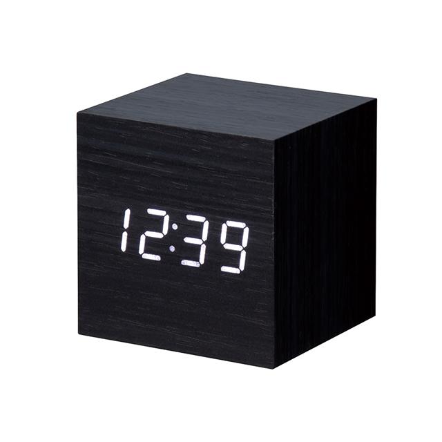 キューブクロック D3677 名入れできます（別料金） : 名入れ・販促屋