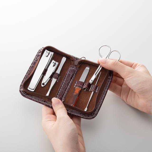 DXネイルケアセット6P N2417 名入れできます（別料金） : 名入れ・販促