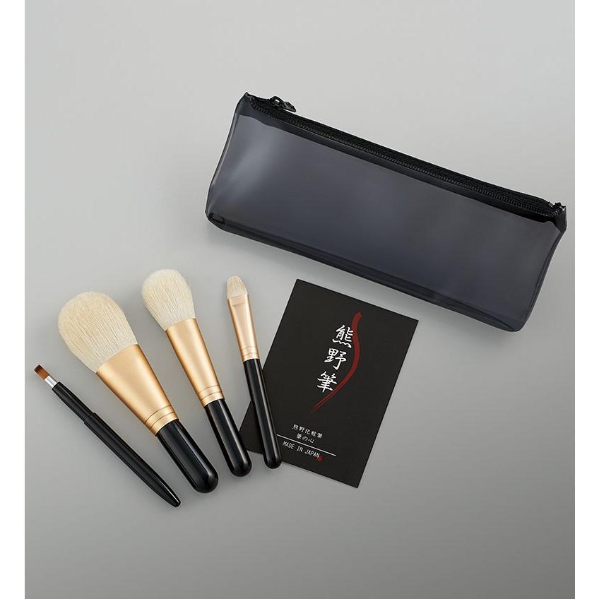 熊野筆 熊野化粧筆セット 筆の心 KFi-206KK 手作りリップ