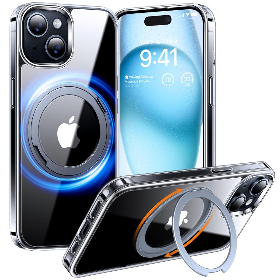 TORRAS iPhone14 ケース iPhone 13 多機能360度回転スタンド縦横 TORRAS iPhone14 ケース iPhone 13 多機能360度回転スタンド縦横