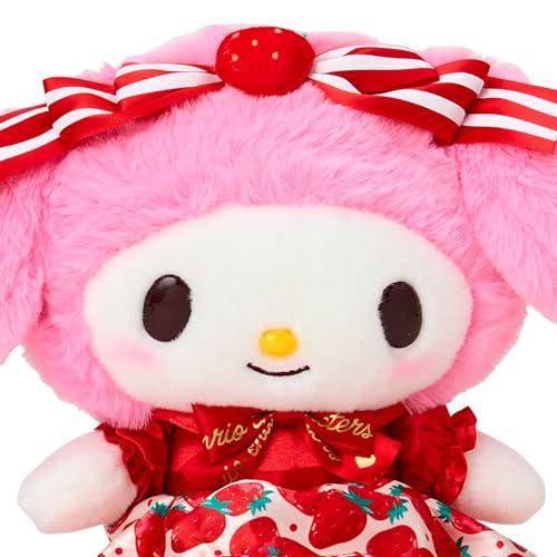 My Melody⭐︎マイメロ⭐︎ぬいぐるみ⭐︎大きめ⭐︎いちご付き⭐︎サンリオ サンリオ(SANRIO) ぬいぐるみ（いちご新聞50周年） マイメロディ