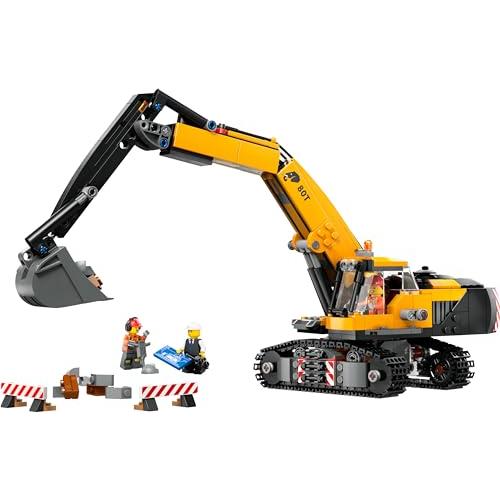 レゴ(LEGO) シティ きいろのショベルカー おもちゃ 玩具 誕生日 プレゼント ブロック 男の子 女の子 子供 8歳 9歳 10歳 小学生 乗り物 車 ミニカー 6_3