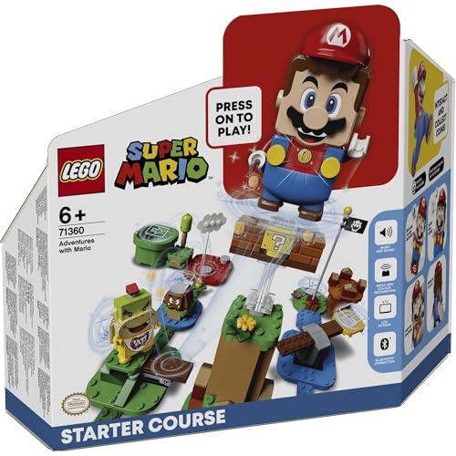 レゴ (LEGO) スーパーマリオ おもちゃ レゴ(R)マリオ(TM) と ぼうけんのはじまり ? スターターセット クリスマスプレゼント クリスマス 男の子 女の_1