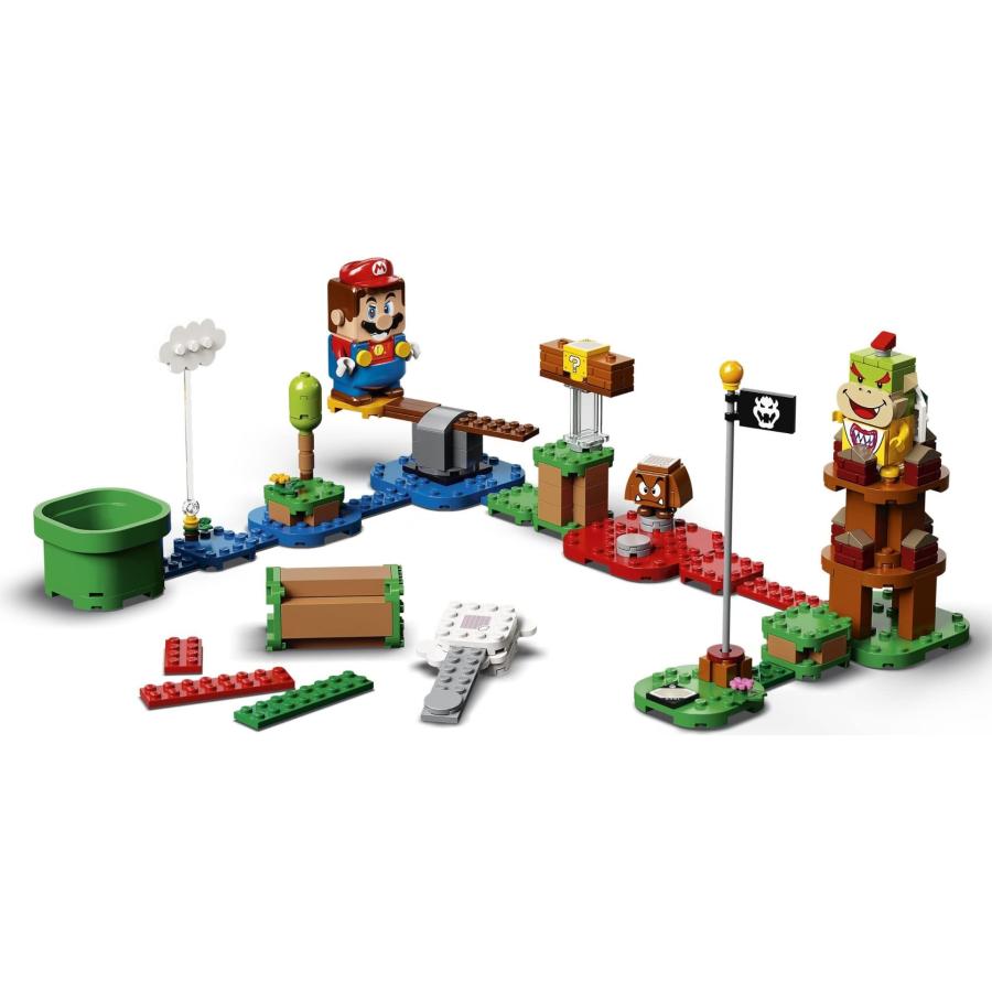 レゴ (LEGO) スーパーマリオ おもちゃ レゴ(R)マリオ(TM) と ぼうけんのはじまり ? スターターセット クリスマスプレゼント クリスマス 男の子 女の_3