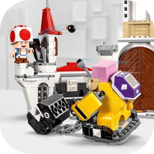 レゴ(LEGO) スーパーマリオ ロイ と 対決! ピーチ城 おもちゃ 玩具 誕生日 プレゼント ブロック 女の子 男の子 子供 7歳 8歳 9歳 小学生 マリオ グッ_1