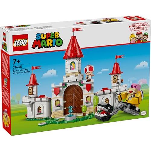 レゴ(LEGO) スーパーマリオ ロイ と 対決! ピーチ城 おもちゃ 玩具 誕生日 プレゼント ブロック 女の子 男の子 子供 7歳 8歳 9歳 小学生 マリオ グッ_2