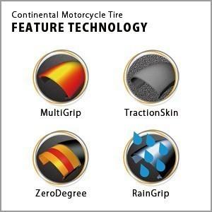 コンチネンタル（CONTINENTAL） 150/70 ZR18 M/C 70W TL