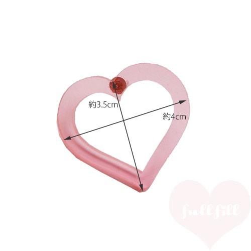 アクリルピアス ピアス ハート くり抜きハート 透明 レディース アクセサリー ポイント消化 Acp Fullfill 通販 Yahoo ショッピング