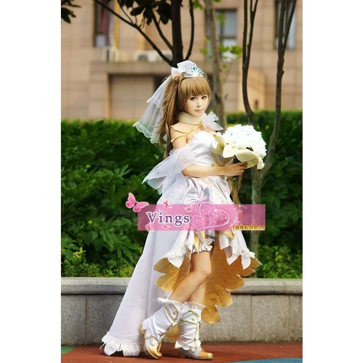 コスプレ衣装 ラブライブ lovelive 風 SR 南ことり ウェディングドレス