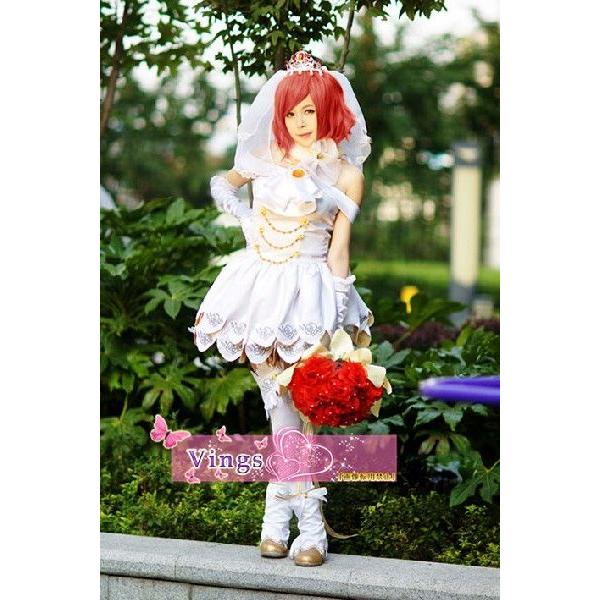 ラブライブ 西木野真姫 キラセン コスプレ衣装 ウィッグ 靴込 フルセット 一式 ラブライブ! School idol project KiRa-KiRa Sensation! 覚醒後