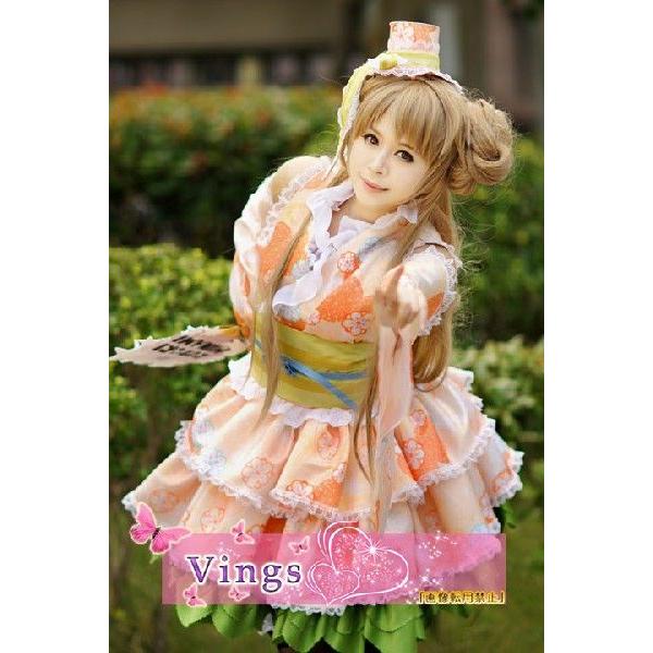 コスプレ衣装 ラブライブ lovelive 風 UR 南ことり 浴衣 コスプレ衣装 スクフェス 南ことり | 