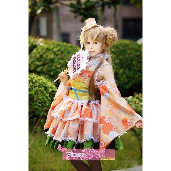 コスプレ衣装 ラブライブ lovelive 風 UR 南ことり 浴衣 コスプレ衣装 スクフェス 南ことり |  | 02