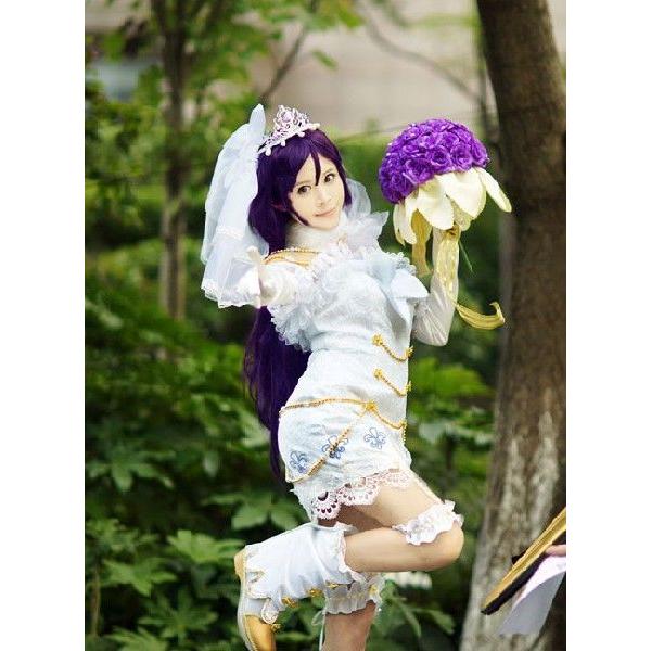 東條希SR 6月 ウエディングドレス ラブライブ LoveLive風 スクフェス 豪華版 コスプレ衣装