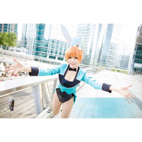 星空凛 バニーガール コスプレ衣装 Love Live ラブライブ School idol project 覚醒 星空凛 スクフェス |  | 01