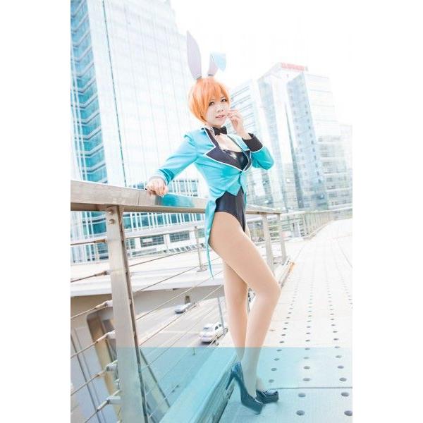 星空凛 バニーガール コスプレ衣装 Love Live ラブライブ School idol project 覚醒 星空凛 スクフェス |  | 02
