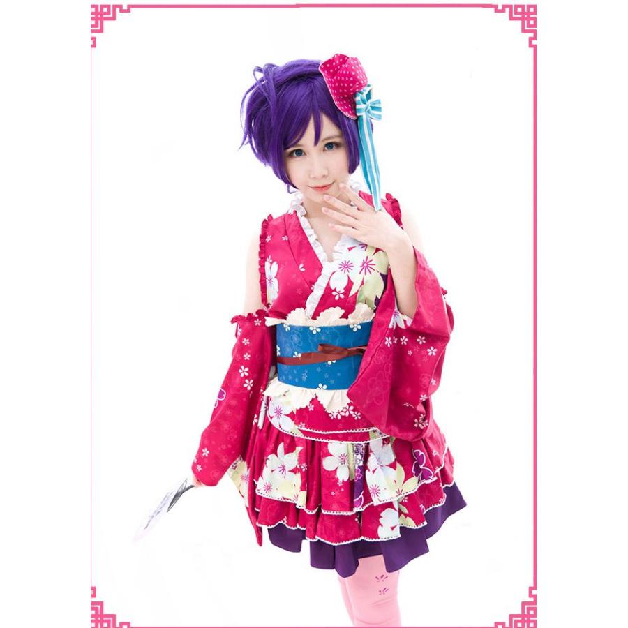 東條希 浴衣 love live ラブライブ スクフェス SR 覚醒 コスプレ 東條希 浴衣 love live ラブライブ スクフェス SR 覚醒 コスプレ