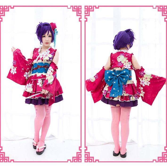 東條希 浴衣 love live ラブライブ スクフェス SR 覚醒 コスプレ 東條希 浴衣 love live ラブライブ スクフェス SR 覚醒 コスプレ