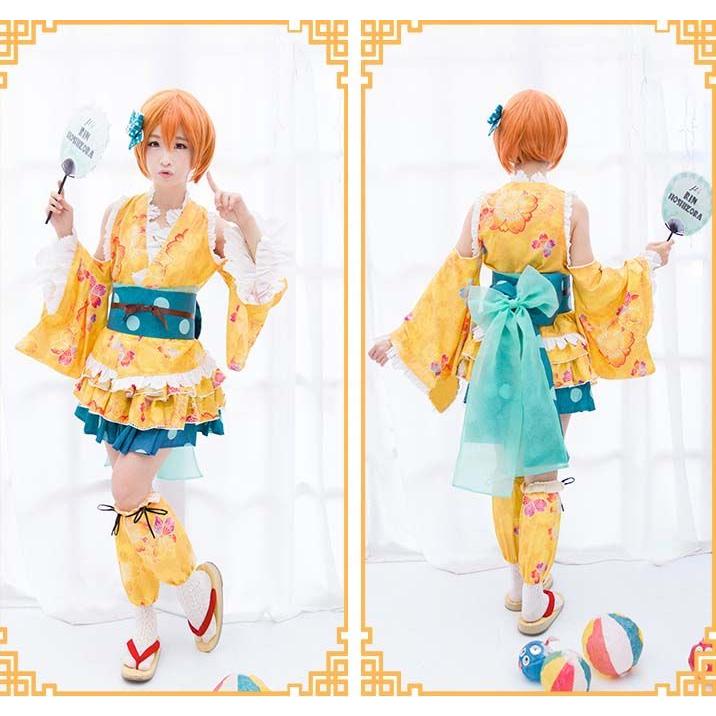 星空凛 浴衣 love live ラブライブ スクフェス 浴衣 SR 覚醒 星空凛