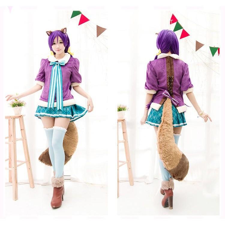 東條 希 Love Live ラブライブ スクフェス Sr動物編 コスプレ衣装 Sr コスプレ衣装 386f0 フルグレース 通販 Yahoo ショッピング