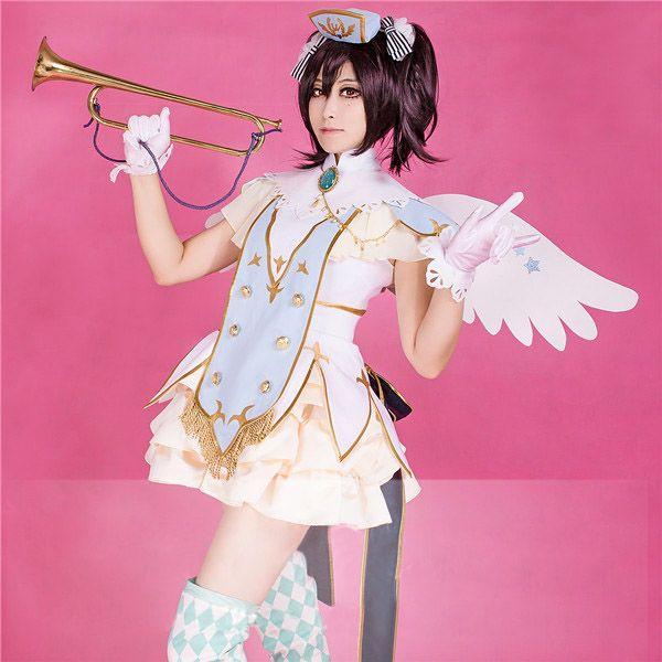 秘密測定 矢澤 にこ コスプレ衣装 love live ラブライブ スクフェス 12月SR 秘密測定 矢澤 にこ