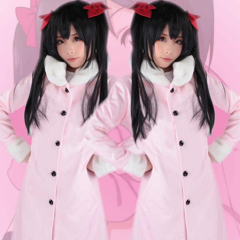 矢澤にこ 日常服 コスプレ衣装 ラブライブ スクフェス 矢澤にこ風 ロングジャケット 厚いアウター トップス