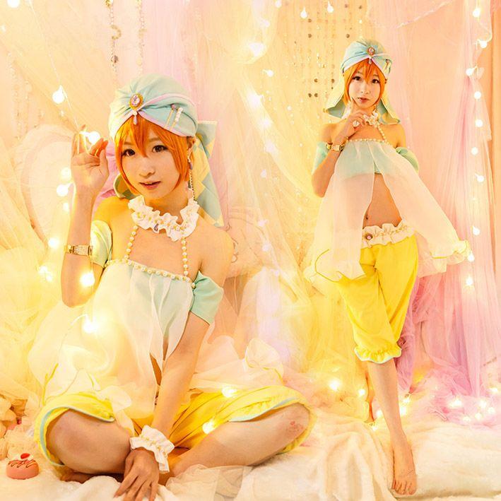 星空凛 風 ラブライブ スクフェス school idol project elie コスプレ衣装 童話編 コスプレ衣装