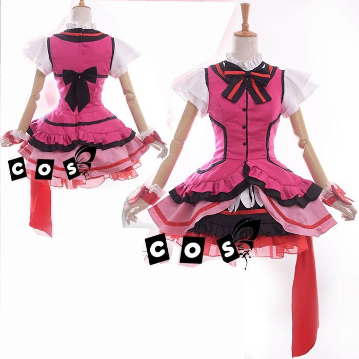 矢澤にこ LoveLive コスプレお召しもの 優しいことライブ KiRa-KiRA Sensation 矢澤にこ コスチューム-コスプレ衣装-楽器、手芸、コレクション