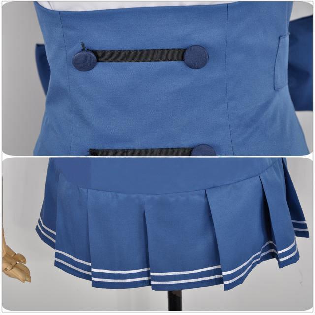 東條希 とうじょう のぞみ ラブライブ 海軍 未覚醒 セーラー服 舞台装 コスプレ 衣装 LoveLive コスチューム_2