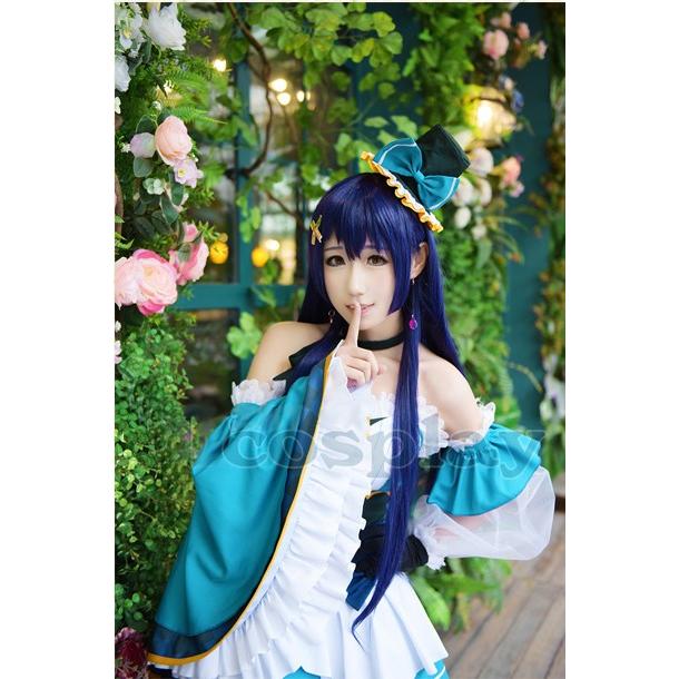 園田海未 コスプレ 衣装 コスチューム 仮装 ラブライブ Lovelive