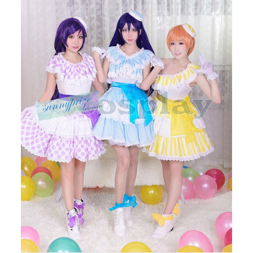 東條希 コスプレ衣装 ラブライブ Lily White 5thコンサート