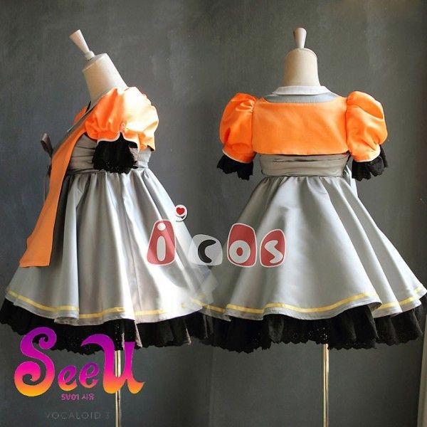 コスプレ衣装 VOCALOID 3風 SeeU韓国風豪華コスプレ衣装AA007F/代引不可 |  | 02