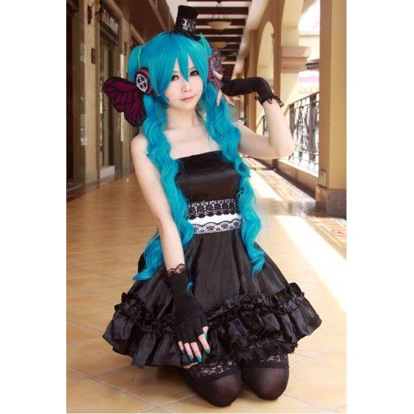 magnet 蝶 ヘッドホン付 コスプレ衣装 VOCALOID 初音ミク magnet 蝶 ヘッドホン付 コスプレ衣装　ca116c0