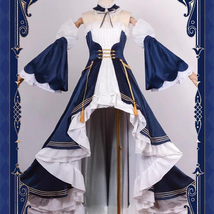 VOCALOID ボーカロイド 初音ミク 望月けい ドレス コスプレ衣装 靴 ウィッグ |  | 01