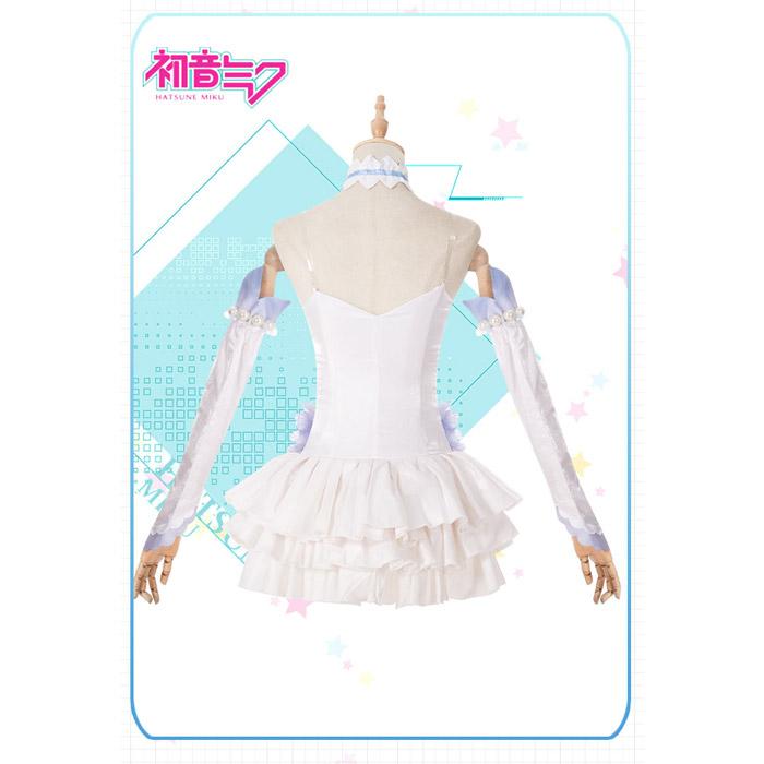 VOCALOID ボーカロイド 初音ミク  花蝶精霊 コスプレ 白いレオタード コスプレ衣装   靴 ウィッグ |  | 05
