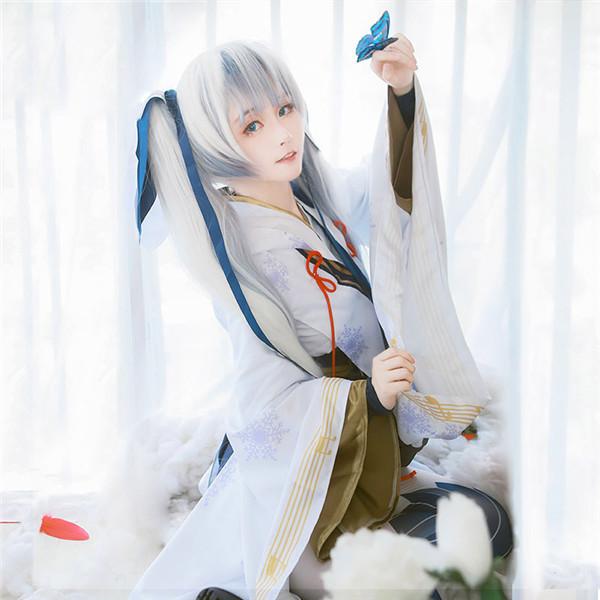 初音ミク/Hatsune Miku 風 雪の巫女 コスプレ 衣装 着物 浴衣 和服 アニメ ゲーム コスチューム パーティーグッズ 仮装 変装 |  | 03