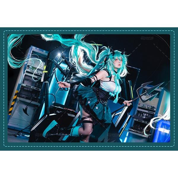 初音ミク×ラスカル あらいぐまラスカル 2023 超可愛い 悪魔 ミニ丈 コスチューム ※ウィッグ 靴　追加可能　 |  | 04