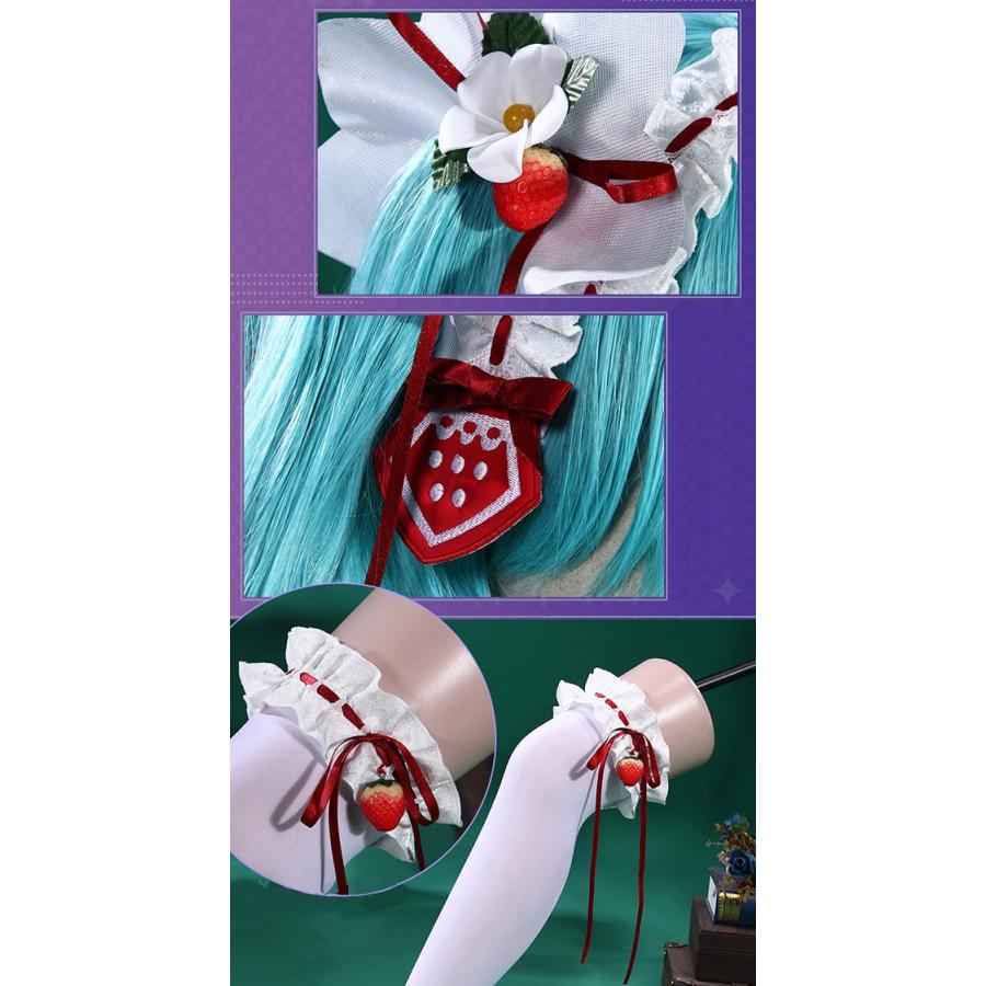 初音ミク 風 初音ミク 15周年 コスプレ衣装 VOCALOID 15周年Ver 衣装の画像