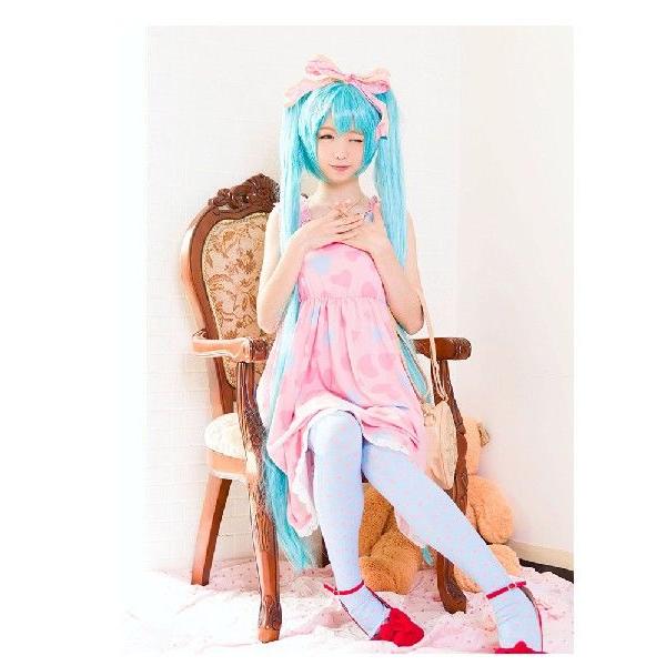 コスプレ衣装 ボーカロイド VOCALOID コスプレ衣装 初音ミク MIKU HEART コスプレ衣装の画像