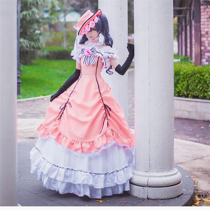 Fullset コスプレ衣装 モノクロのキス 黒執事 シエル ウィッグ 衣装 S M L Xl Ab004c0 Ab001g フルグレース 通販 Yahoo ショッピング