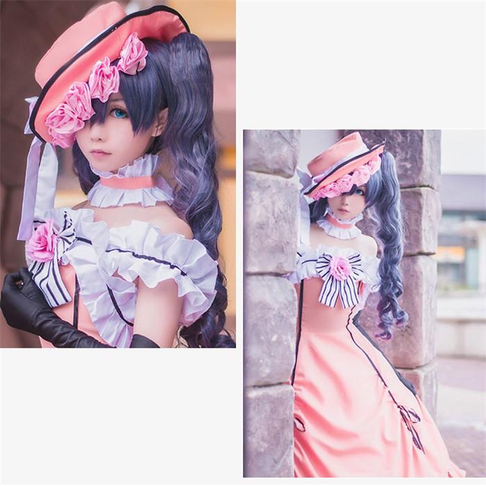 Fullset コスプレ衣装 モノクロのキス 黒執事 シエル ウィッグ 衣装 S M L Xl Ab004c0 Ab001g フルグレース 通販 Yahoo ショッピング